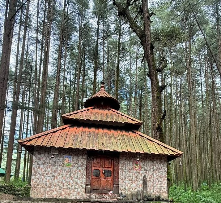 Devalsari Koneshwar Mahadev Temple and Nag Tibba Trek route view in Uttarakhand